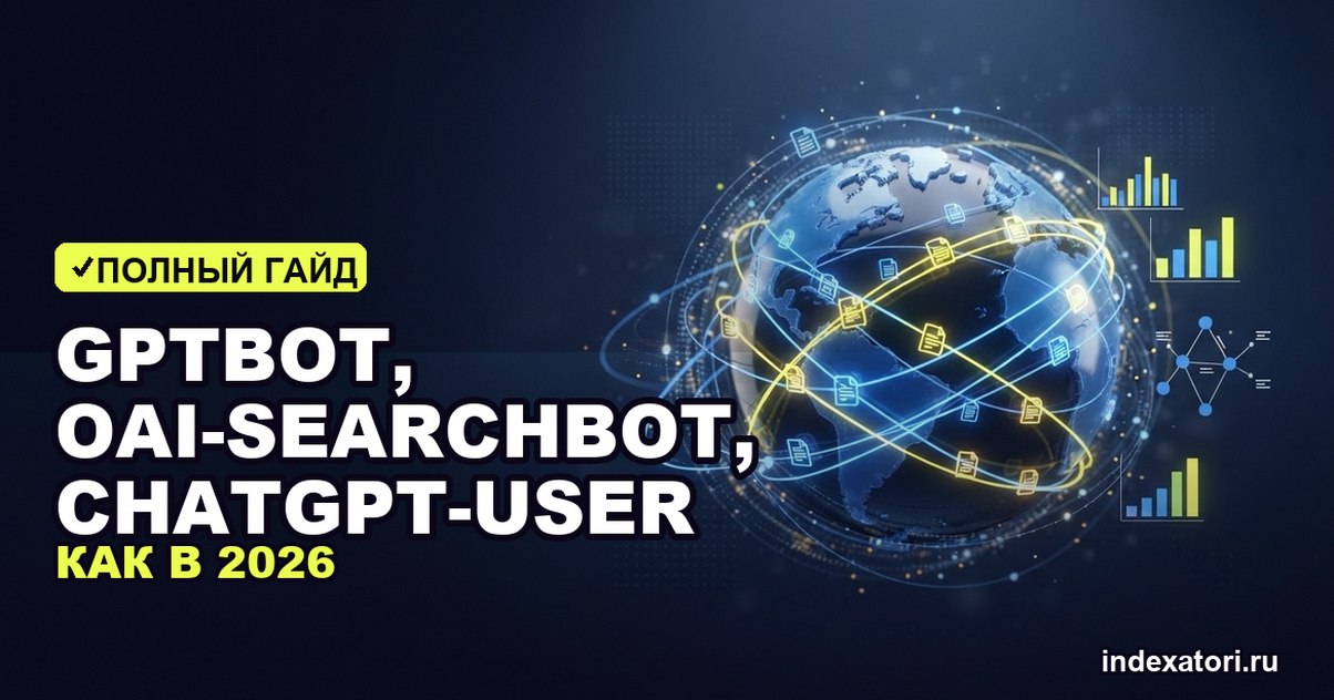 GPTBot, OAI-SearchBot, ChatGPT-User: как в 2026 году разделить доступ ИИ-ботов OpenAI без потери трафика