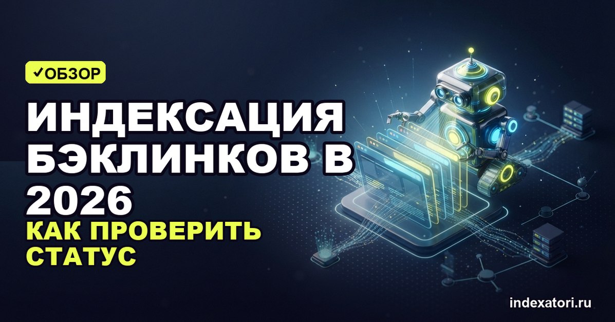 Индексация бэклинков в 2026: как проверить статус ссылки и добить её до индекса