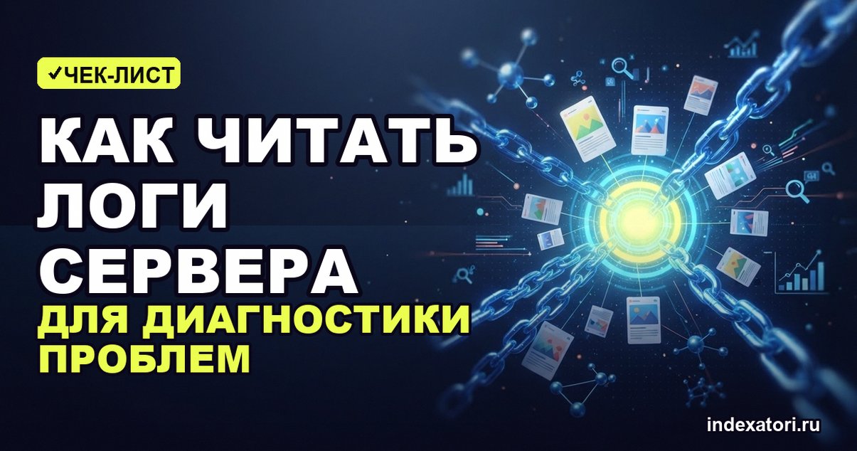 Как читать логи сервера для диагностики проблем индексации