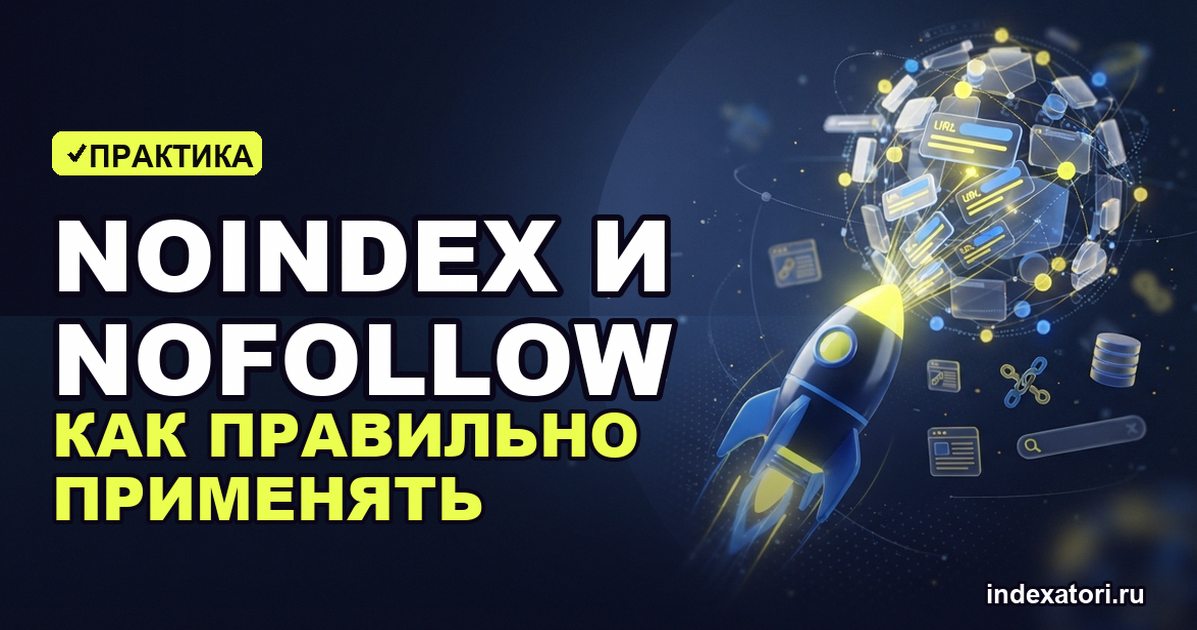 Noindex и nofollow: как правильно применять и не терять индексацию