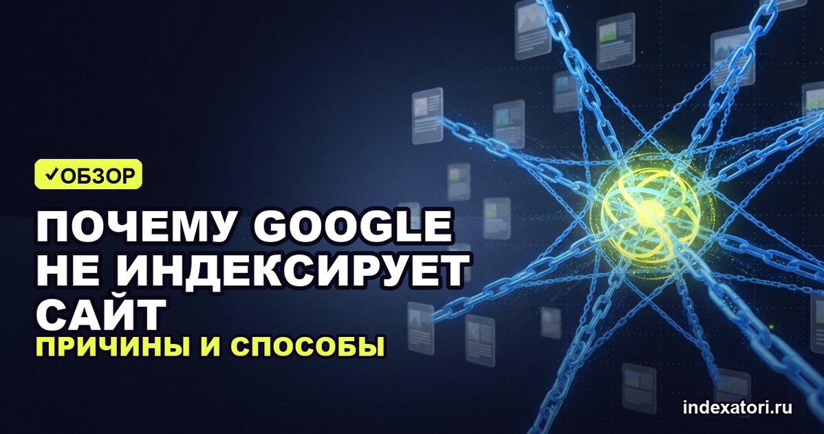 Почему Google не индексирует сайт: причины и способы решения в 2025