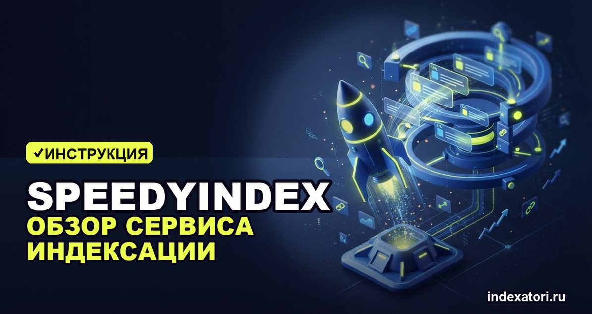 SpeedyIndex: обзор сервиса индексации — тест-протокол на 2026