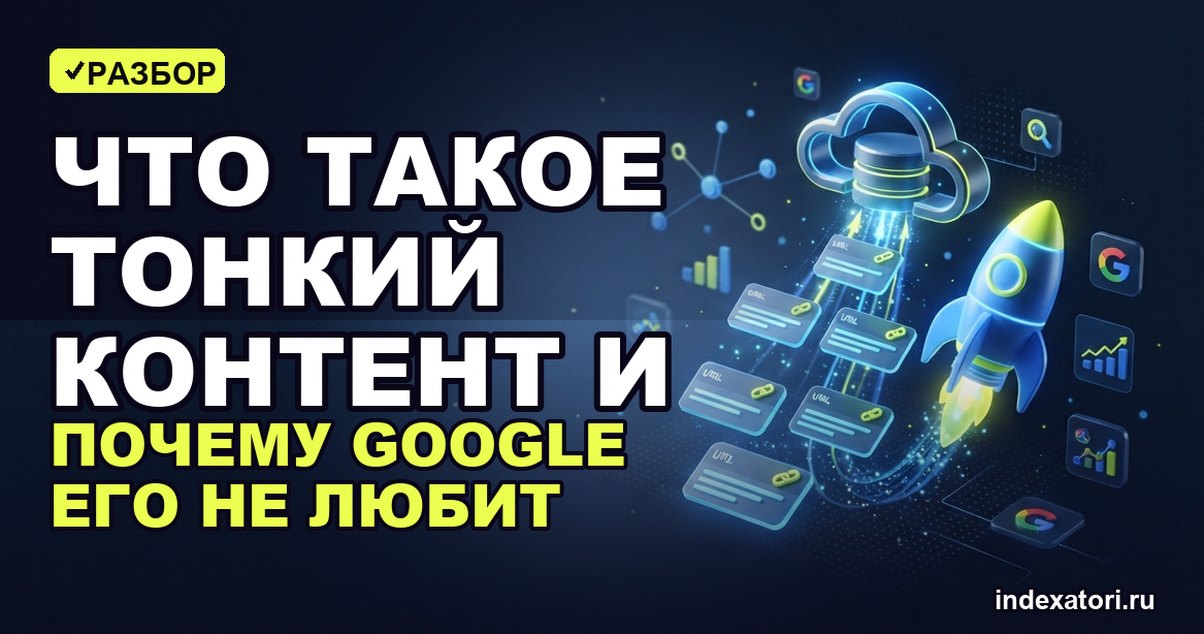 Что такое тонкий контент и почему Google его не любит