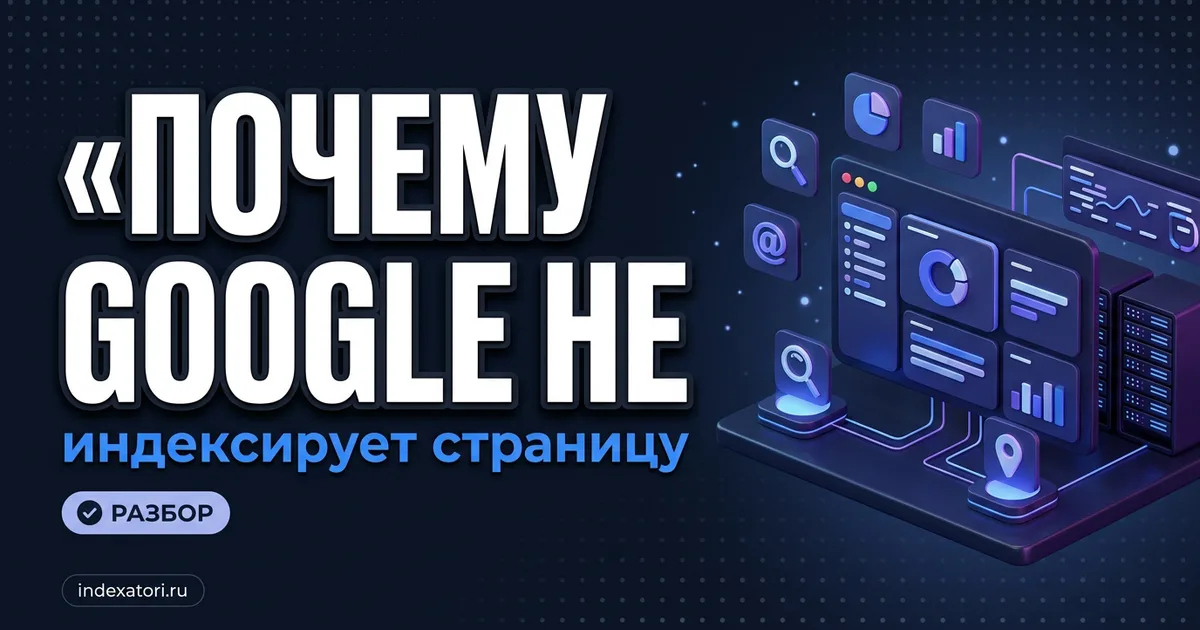 Почему Google не индексирует страницу: диагностика по статусам Search Console